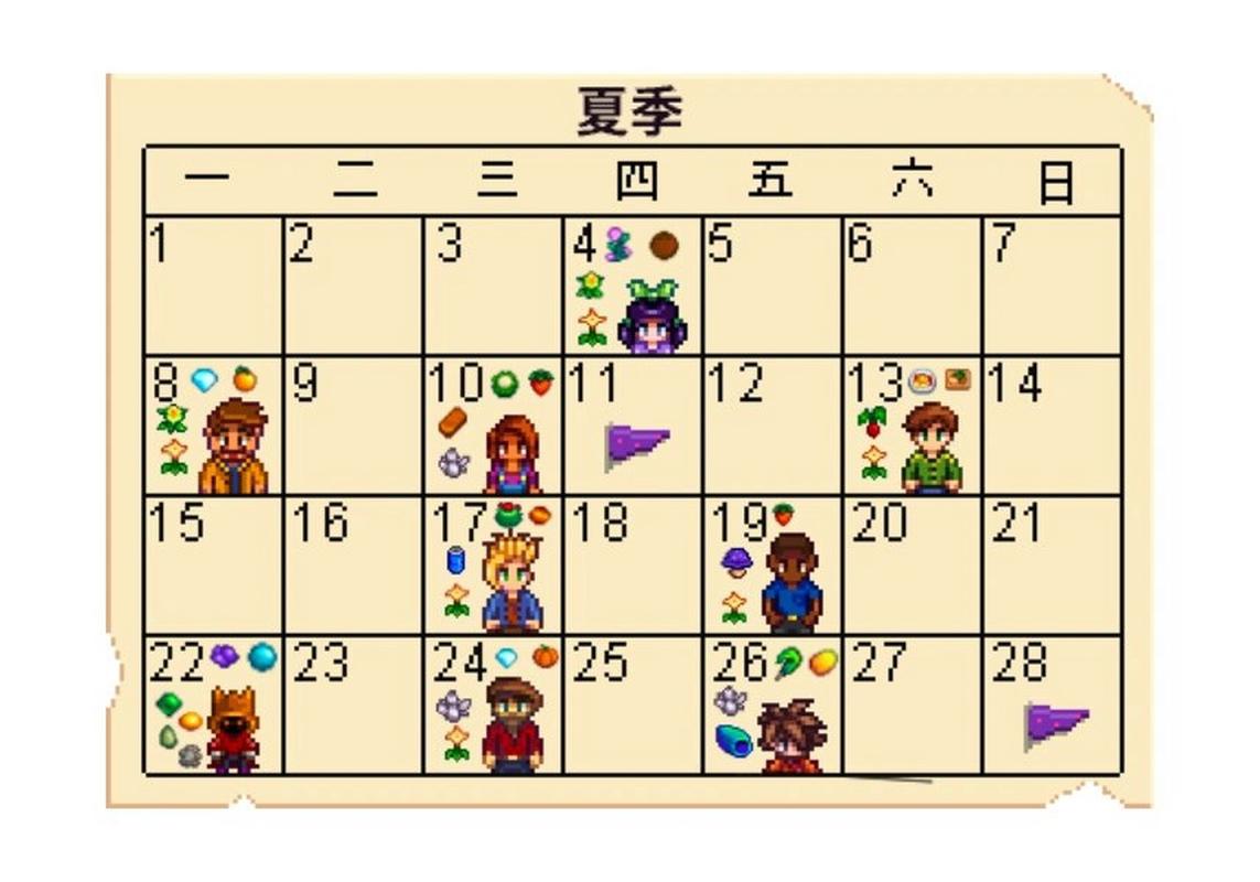 星露谷物语镇长生日改送什么