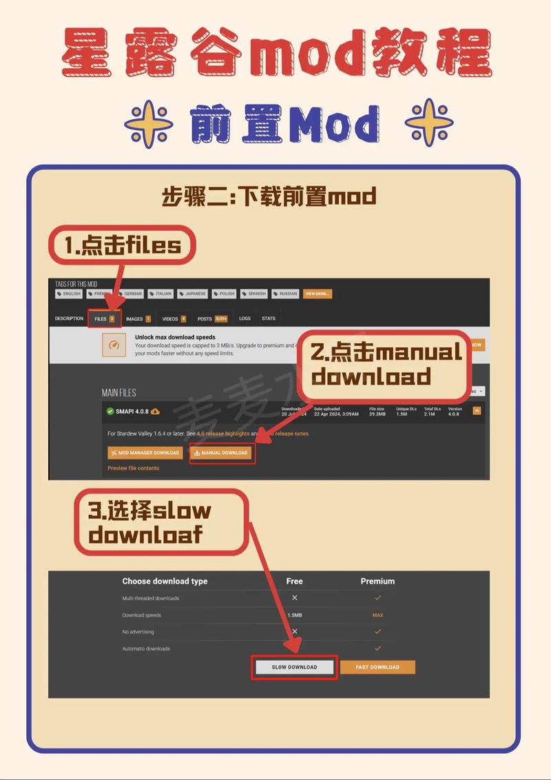 steam星露谷物语怎么装mod?