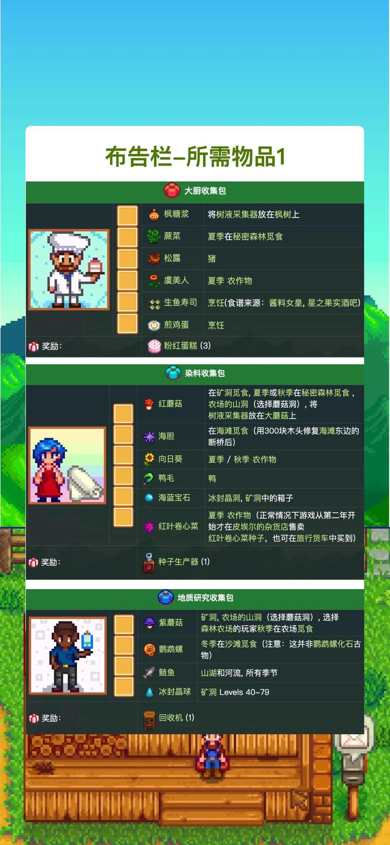 星露谷物语收集包介绍_星露谷物语收集包是什么